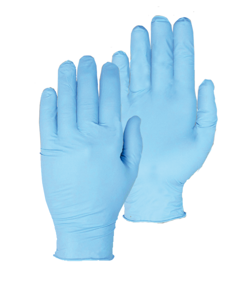 Handschoen Allround Single Use Nitrile (10x100)